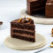 Double Chocolate Truffle Cake Slice