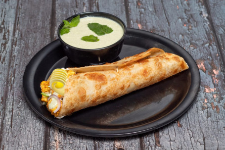 Single Butter Paneer Roll