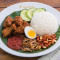 Nasi Lemak Z Wołowiną Rendang