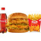 Chicken Tower Burger Combo-A