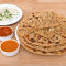 4 Aloo Parantha With Veg Raita