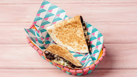 Black Bean Three Cheeses Quesadilla