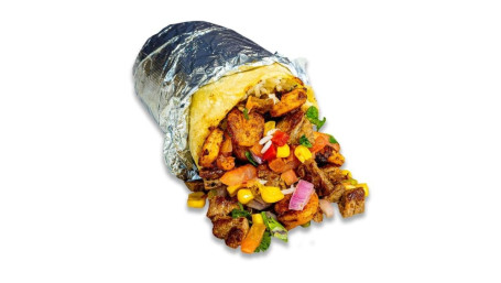 Stek Hibachi I Burrito Z Krewetkami