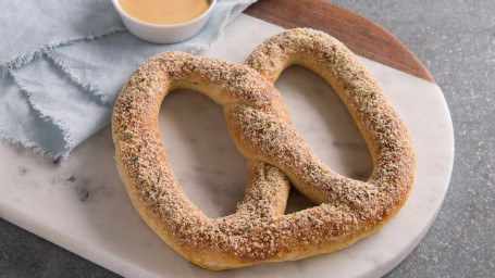 Prażone Pretzel Z Czosnkiem I Parmezanem