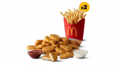 Średnie Frytki Mcnuggets