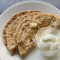 Aloo Paratha With Plain Curd (2 Pieces)