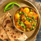 Aloo Matar Sabzi Half 3 Lache Paratha