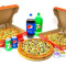 6 Serowa Pizza Capsicum (7 Cali) 6 Paneer Parcel 6 Cola