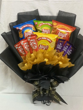 Chips And Chocolate Bouquet