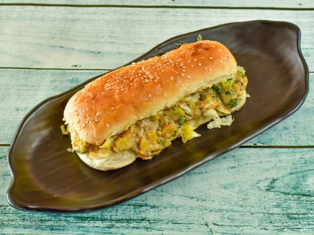 Creamy Mushroom Sub Sandwich