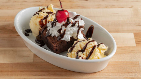 Krówki Brownie Sundae