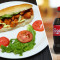 Chicken Steak Submarine Coke