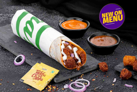 [Nowe, Ulepszone] Kremowy Wrap Makhani Falafel