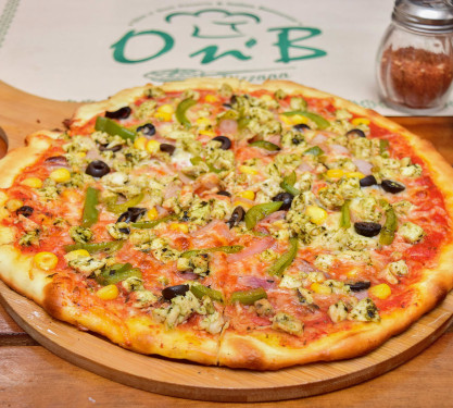 8 ' ' Pesto Chicken Pizza