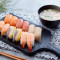 Jí Xiān Jīng Diǎn Fù Tāng Huò Yǐn Pǐn Sushi Express Classics Bezpłatna Zupa Lub Napój