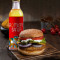 Chicken Crispy Burger Masala Lemonade