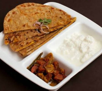 Chana Dal Paratha [2Pcs]