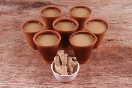 Special Ginger Kullhad Chai 7 Pcs Served With Kullhad And Standard Hot Packakaging