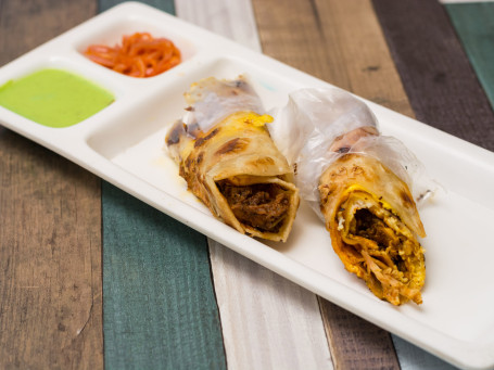 Chicken Tikka Kathi Roll 1 Pc