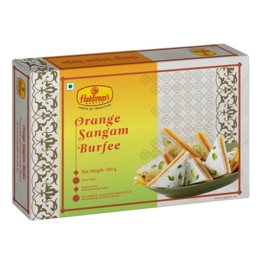 Orange Sangam Burfee 500 Gm