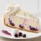 Blueberries And Cream Cheesecake