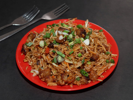 Veg Manchurian Schezwan Bhel