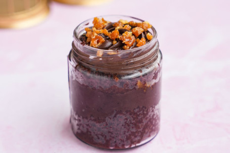 Eggless Choco Walnut Crunch Cake Jar