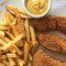 Kids Chicken Fingers With Fries Honey Mustard Sauce