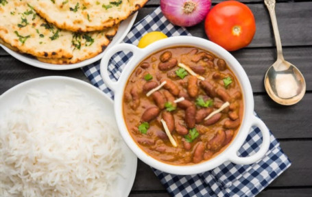 Rajma Rice Roti Meal Combo