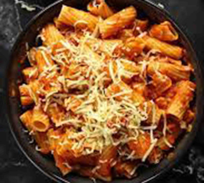 Supreme Veg Cheesy Red Sauce Pasta