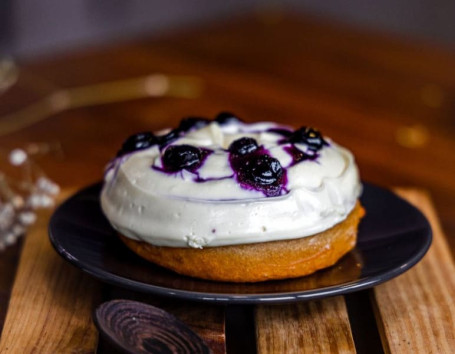 Blueberry Cream Cheese Donut