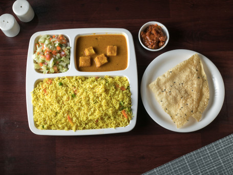 Paneer Pulao Meal