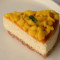 Fresh Mango Cheesecake Slice