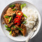 Pork Dry Fry With Thai Souce