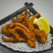 Ika Geso(Fried Squid Legs) With Ponzu Sauce