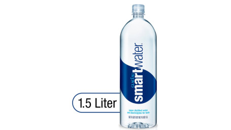 Glaceau Smartwater 1,5 Litra.