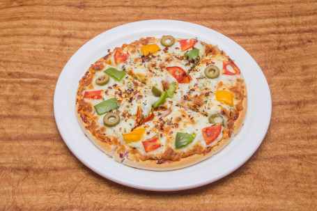 Veg Delight Pizza (Served With Seasoning)