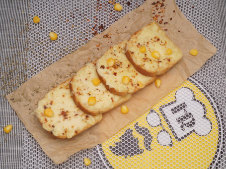 Gold Corn Garlic Bread (4 Pcs)