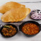 Cheese Paneer Chole Bhature