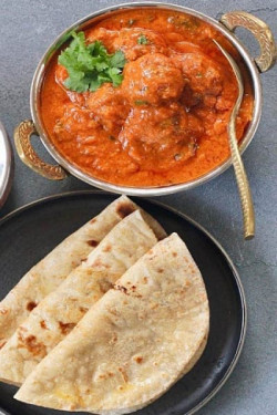 Malai Kofta With Roti Combo