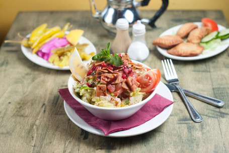 Fattoush (Vegetarian) (Gluten) (Vegan