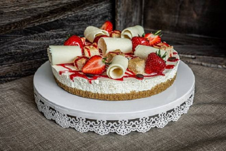 Half Strawberry Shortcake Continental Cheesecake