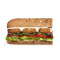 Smashed Falafel Subway Six Inch Reg;