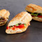 Sandwich Poulet Pur Eacute;E D'avocat Pain Baguette