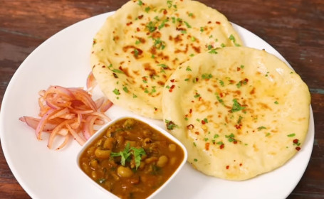 (Combo) Aalu Soya Masala 4 Tava Roti Raita Salad Green Chilli Chilli Pickle