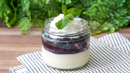 Panna Cotta In A Jam Jar