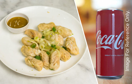 Soya Momos Coke