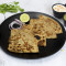 2 Pcs Aloo Pyaaz Paratha Curd Pickle