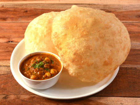 Chola (2 Pcs )Bhature Raita Pickle