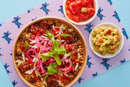 Beef Chilli Burrito Bowl